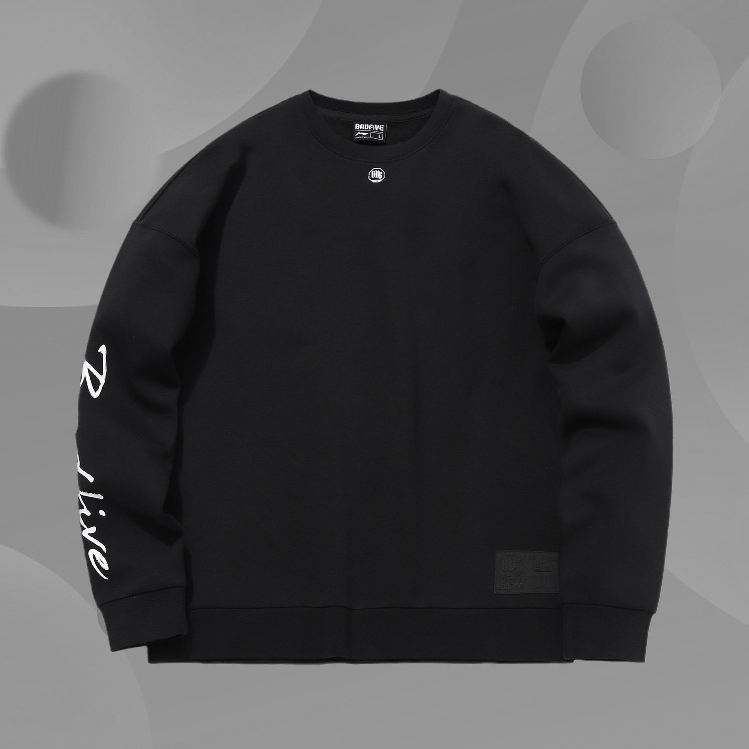 Li Ning Wei Yi Men's 20 New Basketball Series Turtleneck Crewneck Long Sleeve Knitted Sportswear AWDQ751