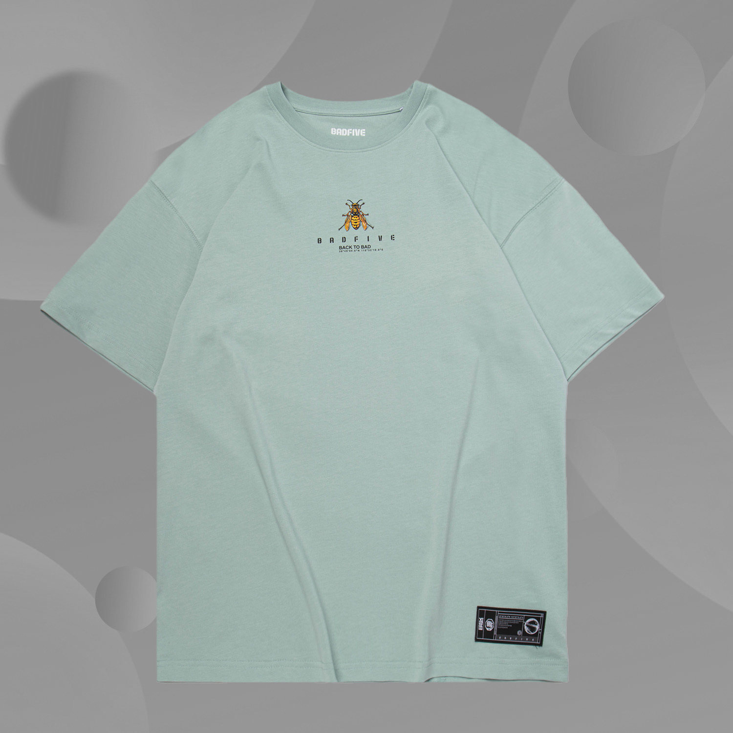 Li Ning Fashion Leisure BADFIVE Basketball Series Men's Fashion Loose Short Sleeve T-Shirt AHSQ307