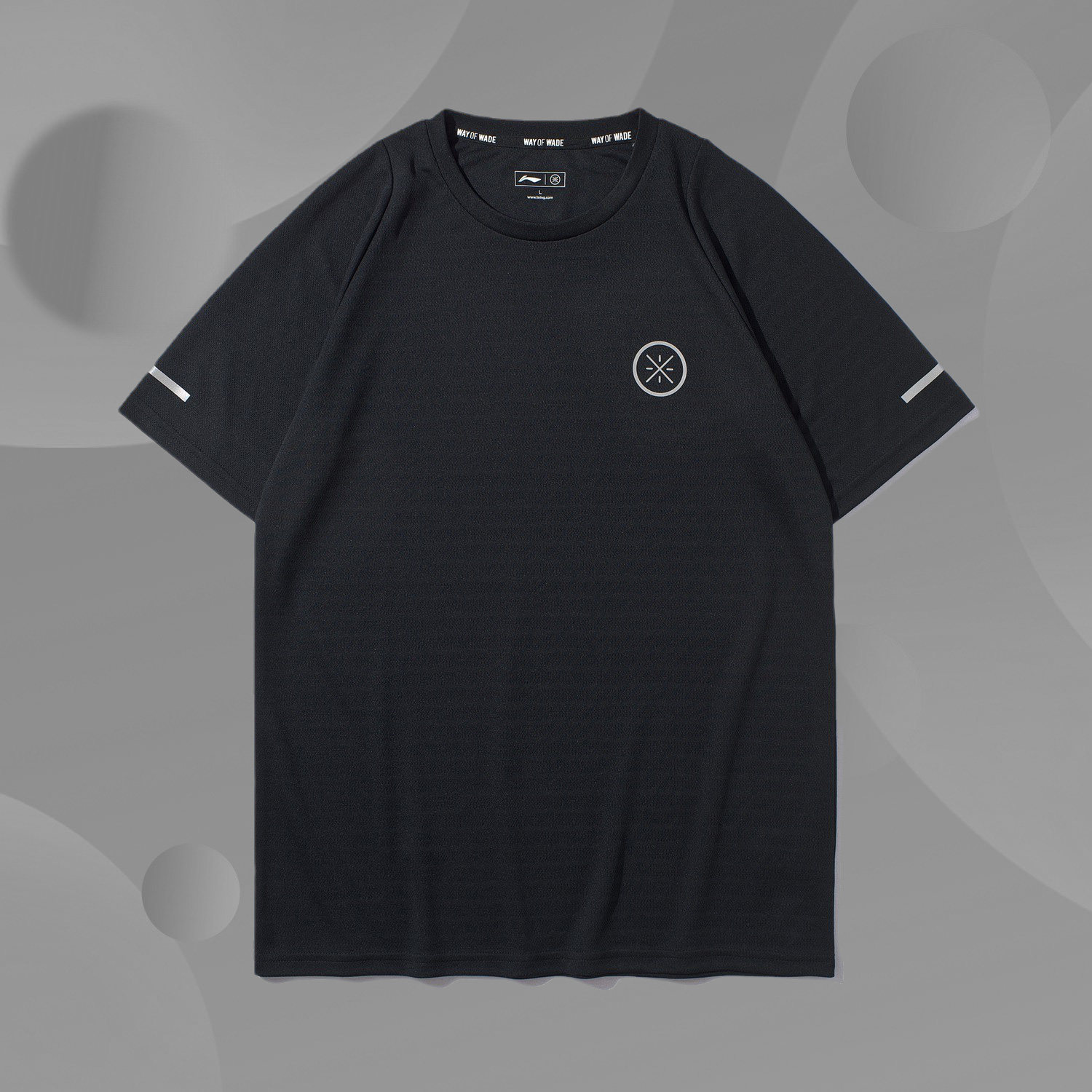 Li Ning Fashion Leisure Fashion Sports Running Wade Series Men's Short Sleeve T-Shirt AHSP447