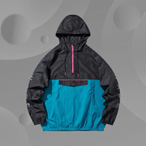 Li Ning windsuit mens 2020 new Wade series headsets with cap windproof clothes loose sportswear AFDQ185