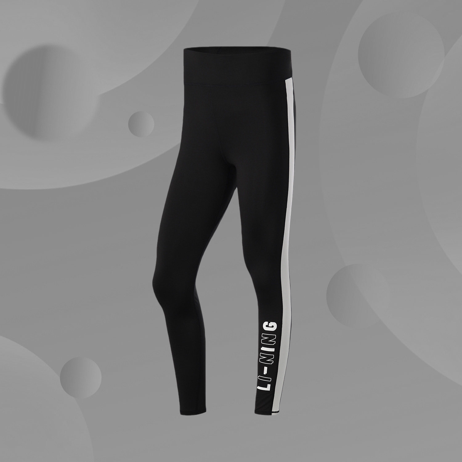 Li Ning Tight Pants Women's 2021 Summer New Training Series Closure Tight Sports Pants AULR036