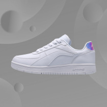 Li Ning Hua Morning Yu Heart selection 100 lap small white board shoe sports fashion series womens classic casual shoes AGCP422
