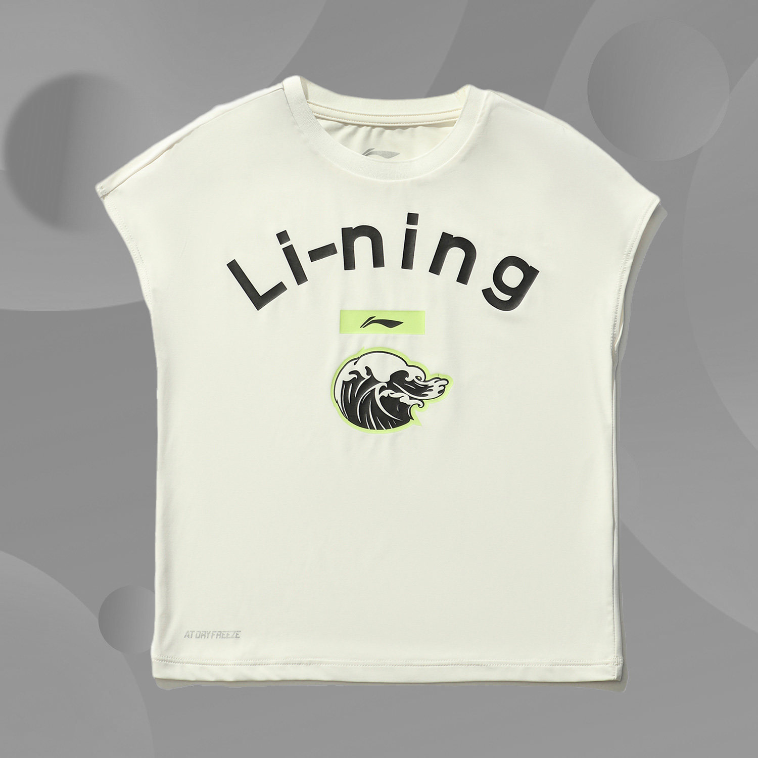 Li Ning T-shirt 2021 new female children's sports life reflective ice comfortable T-shirt YHSR052