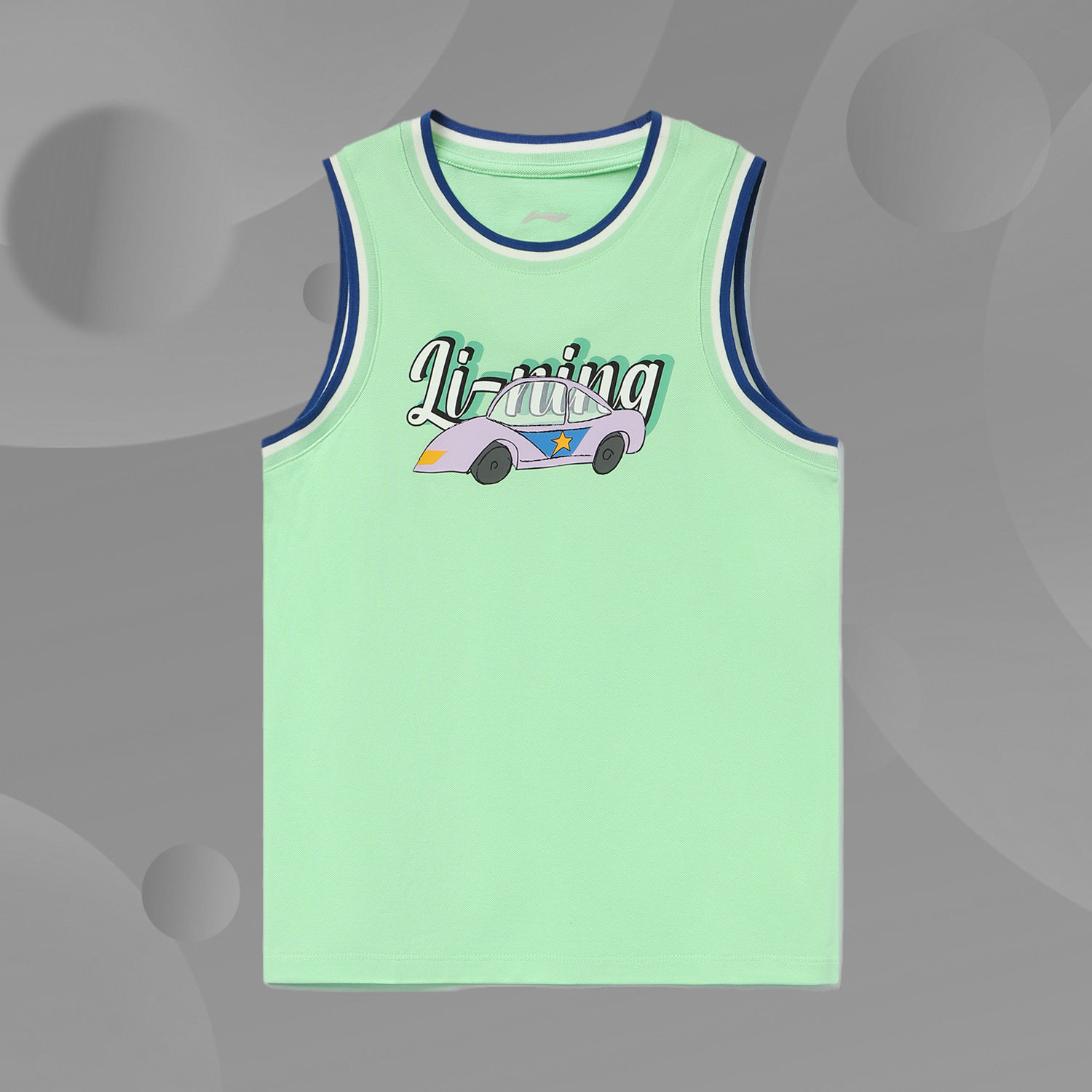 Li Ning Boys Vest 2021 Boys Sports Life Ice Comfort Loose Vest YVSR003