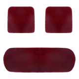 Зимнее плюшевое удерживающее тепло сиденье на четыре сезона, цельный комплект, увеличенная толщина, 3 предмета