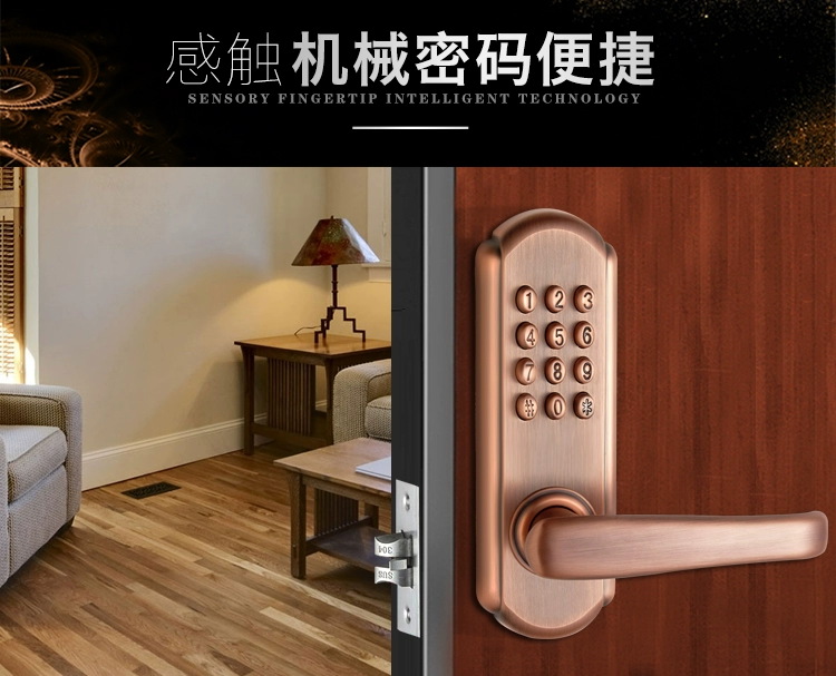 khóa vân tay xiaomi Suoan Machine Code Lock Bath Outdoor Hamburg KFC McDonald McDonald Gate Gate Gate Lock khóa vân tay thông minh khóa điện tử thông minh