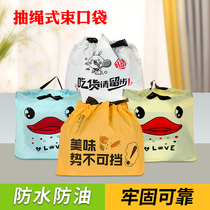 Handbag pocket disposable food packaged bag meal and pocket packaged bag