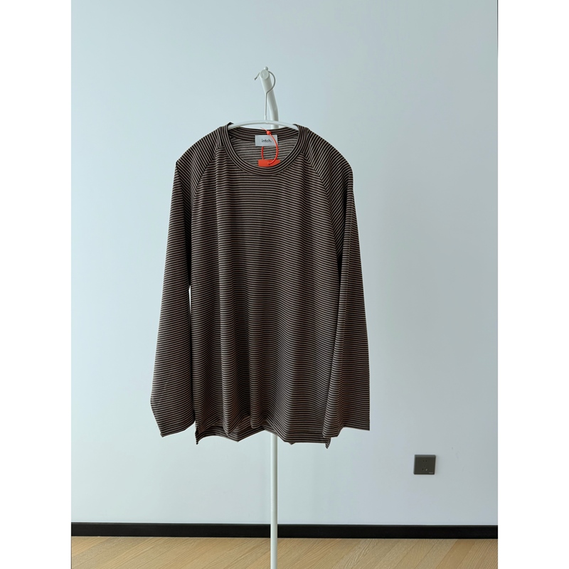 In Stock Intch | Super100S Merino Wool Long-Sleeved T-Shirt Made in Japan In Stock Intch | Super100S Merino Wool Long-Sleeved T-Shirt Made in Japan