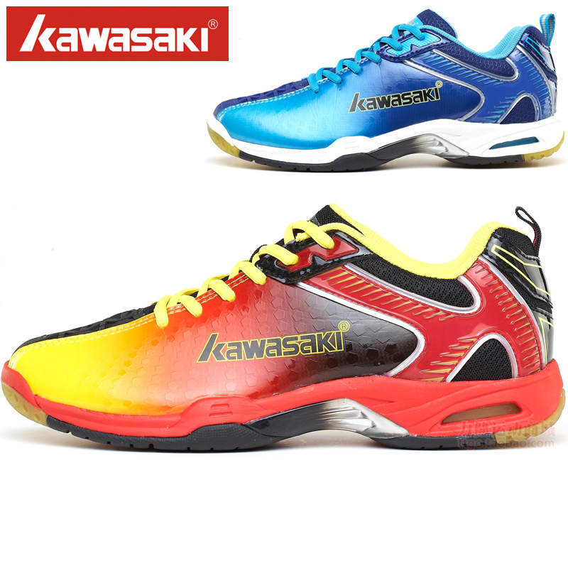 Kawasaki badminton shoes men's shoes women's shoes abrasion-proof and anti-slip K-506 507 sports competition training shoes