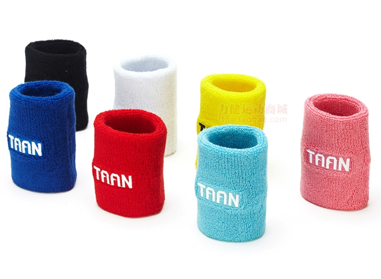 Khăn tay thể thao Thái Ang dài tập thể dục bảo vệ mồ hôi cầu lông bóng rổ chạy bông nam và nữ điều dưỡng cổ tay