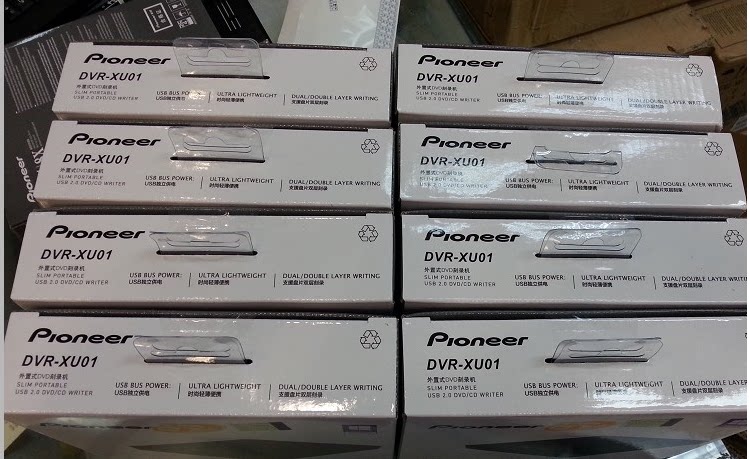 Pioneer DVR-XU01C External USB mobile notebook DVD burner burning optical drive original licensed