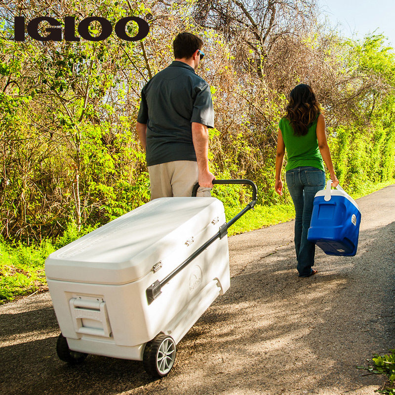 IGLOO Easy-Cool Lella Rod Sea Fishing Box American Import Incubator Refrigerated Box Outdoor Fishing Ice Bucket Fishing Box Fish