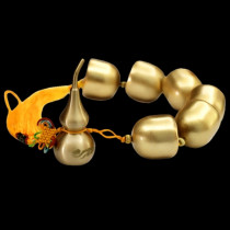 Copper gourd opening pure copper bell Feng Shui Wind Bell pendant car hanging town house to promote wealth and safety