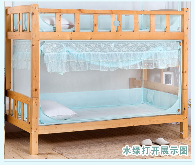 Ni Xuân lưới ký túc xá sinh viên muỗi lây lan trên 0,9 m ký túc xá giường ngủ lưới người mẹ tấm - Lưới chống muỗi mùng ngủ xếp gọn