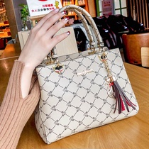 Single shoulder handbag 2021 new large capacity - cap makeup bag fashion Kelly bag killer Baott bag