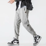 Демисезонные штаны, утепленные повседневные брюки, оверсайз, на шнурках