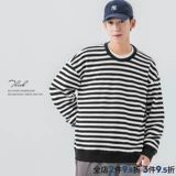 Демисезонная толстовка, утепленный японский ретро приятный телу лонгслив, оверсайз, круглый воротник