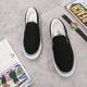 Spring breathable extra large men's canvas shoes slip-on slip-ons Korean style casual sports shoes 454647 size shoes