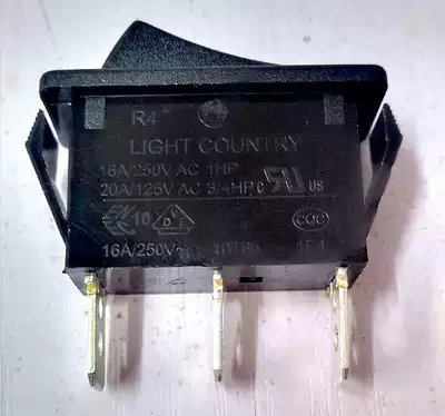 Taiwan bright group 16A250V rocker switch R4 light country 2 pin 3 pin 2 3 power switch