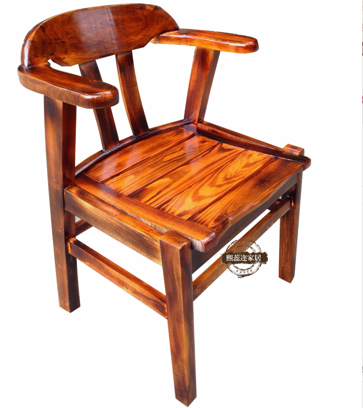 Solid Wood Bar Chair Bar Stool Carbonated Wood Bar Table And Chairs Bar Table Chairs Wood Bar Stool High Foot Chair Solid Wood Bar Stool