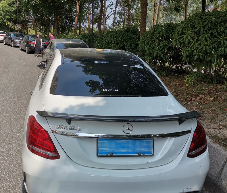 Đuôi xe Mercedes-Benz CLA CLA200 220 260 W117 sửa đổi đuôi gió cố định đặc biệt đuôi AMG - Sopida trên