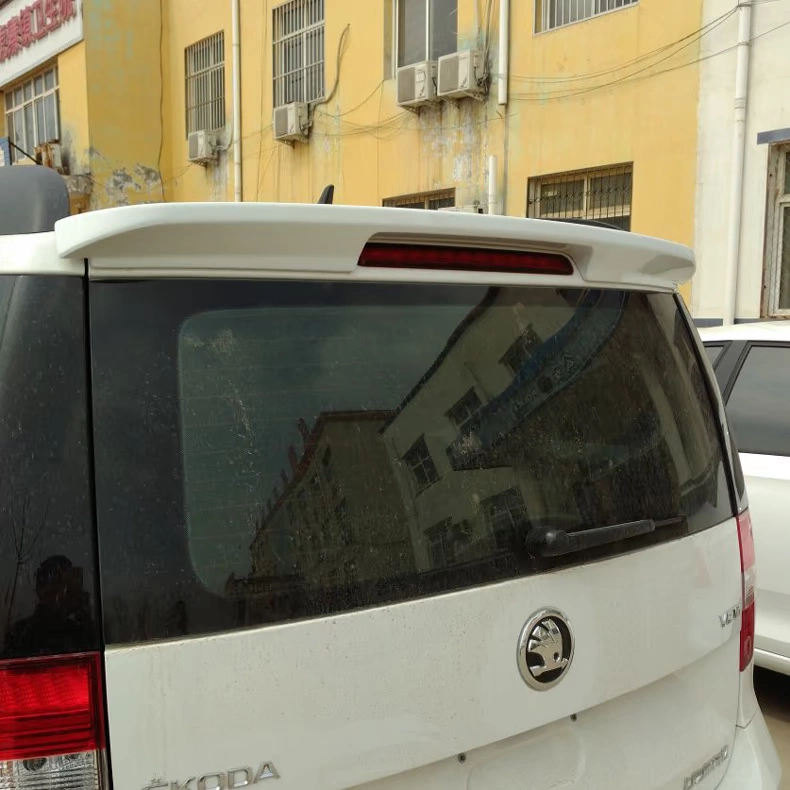 Áp dụng cho 14-17 Skoda Wild Emperor sửa đổi đặc biệt sơn đuôi miễn phí ABS với cánh đuôi sơn