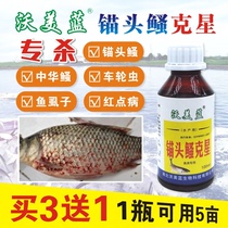 Anchor head special medicine anchor head flea gram starfish drug killing insect drug fish pond aquaculture fish pond fish pond parasitic disease