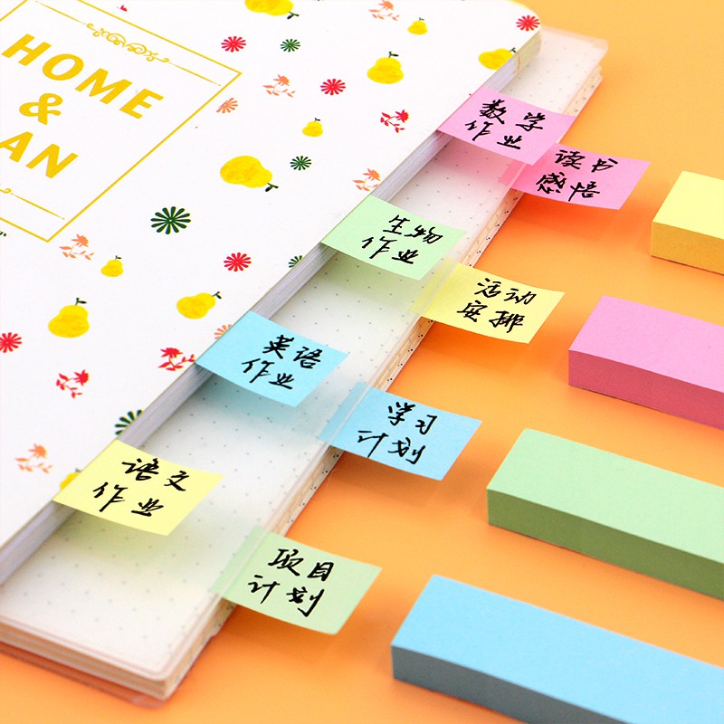 Facilitate students with cute cartoon girls creative sticky sticky takeaway takeaway evaluation wall paste