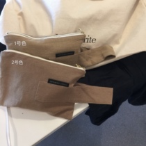 2019fw new zipper clutch cosmetic bag coin purse