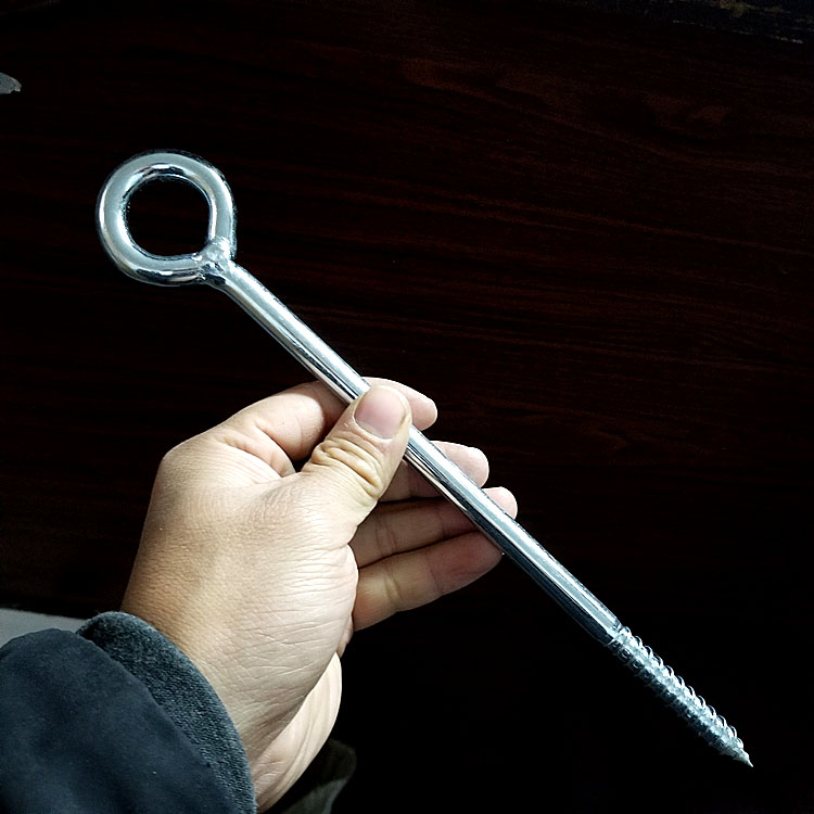 Screw ring Wood screw with circle screw Hook big head screw Increased sheep's eye screw self-tapping screw hook
