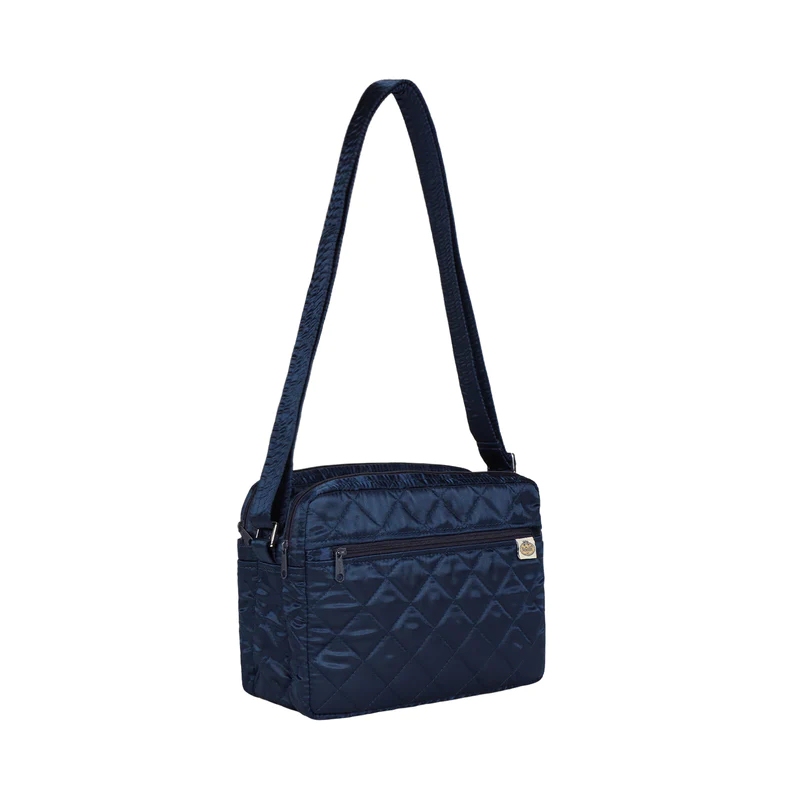 Naraya New Crossbody Bag, Multi-Layered, Authentic Thai Bangkok Bag, Thai Silk Bag Nbs-649