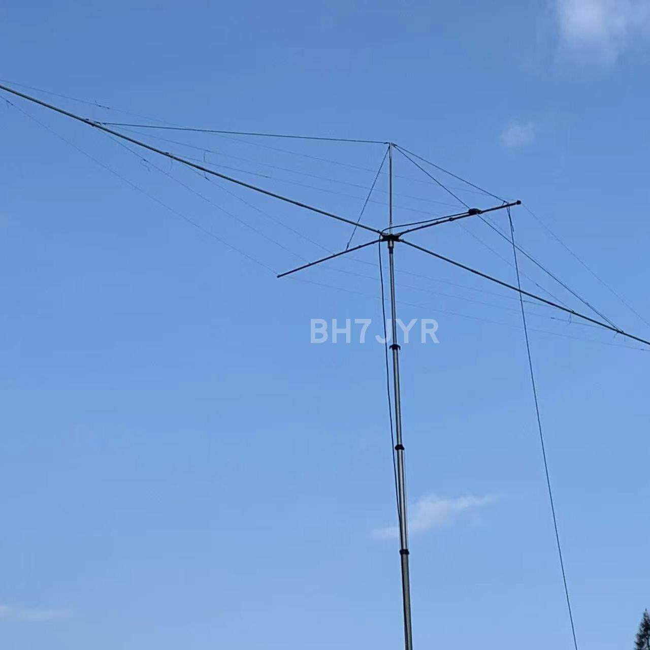 短波线八木天线两单元三波段10/15/20米波全尺寸重5kg野固两用评价- 淘宝网