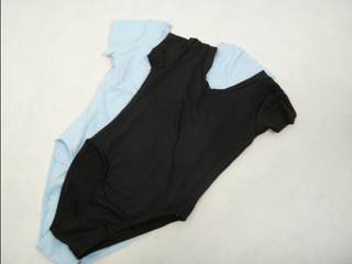 V-neck ballet briefs, adult men's ballet star one-piece suit, practice suit, dance suit