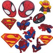 Embroidery cloth stickers DIY fashion clothes accessories Spider-Man boy jacket pants patch cartoon decals
