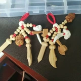 Бесплатная доставка плоская вытяжка DIY DIY Ручная вязаная веревка для веревки для клавиши звень