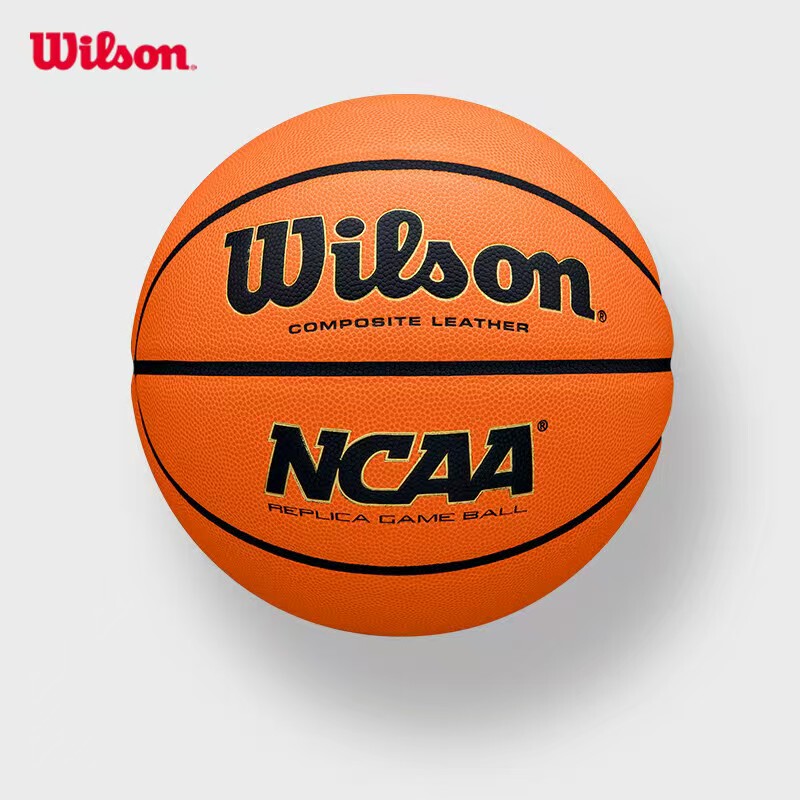 Wilson Ncaa Game Ball Replica Adult Size 7 Pu Indoor and Outdoor General Training Basketball