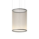 Spanish Vibia Array Tassel Pendant Light for Living Room and Dining Room, Designer Villa Suspended Staircase Lighting Fixture