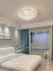Italian Veli Foliage Ceiling Lamp, Creative Leaf Petal Living Room Lamp, Warm and Romantic Master Bedroom Room Lamp