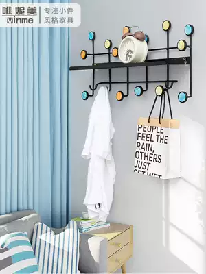 Porch wall shelf wall decoration bedroom wall hanging wall entrance door wall creative partition free of punching