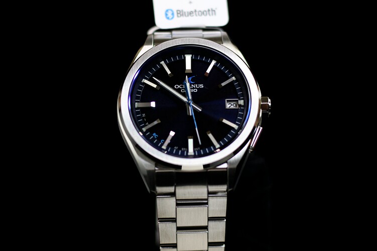 Casio light kinetic energy radio wave Bluetooth men's watch Poseidon pointer watch OCW-T200SLE-2AJR T200S