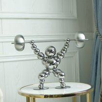 Genguan Decorative Artwork Pendulum of Modern Brief Stainless Steel Pendulum Hotel Hall Floor Furnishing Opening Gift