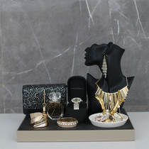 Creative Soft Fashion Modern Swing Piece Minimalist Dresser Clothing Cap Room Prop Light Luxurious Combined Bedroom Wardrobe Suit Tray