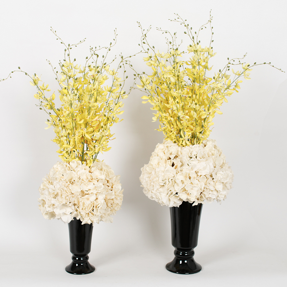 Modern New Chinese Light Luxurious Style Board Room Decoration Home Villa Succour Finished finished Moon Landance Lan Emulation Floral