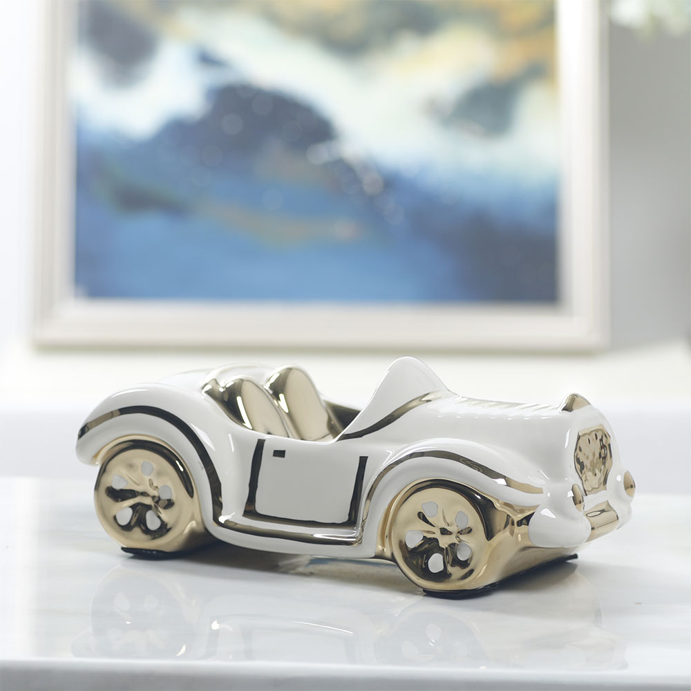 Home Creative Eu Style Home Room Living-room Wine Cabinet Old Lord Car Swing Piece Small Furnishing Modern Minimalist Decorations