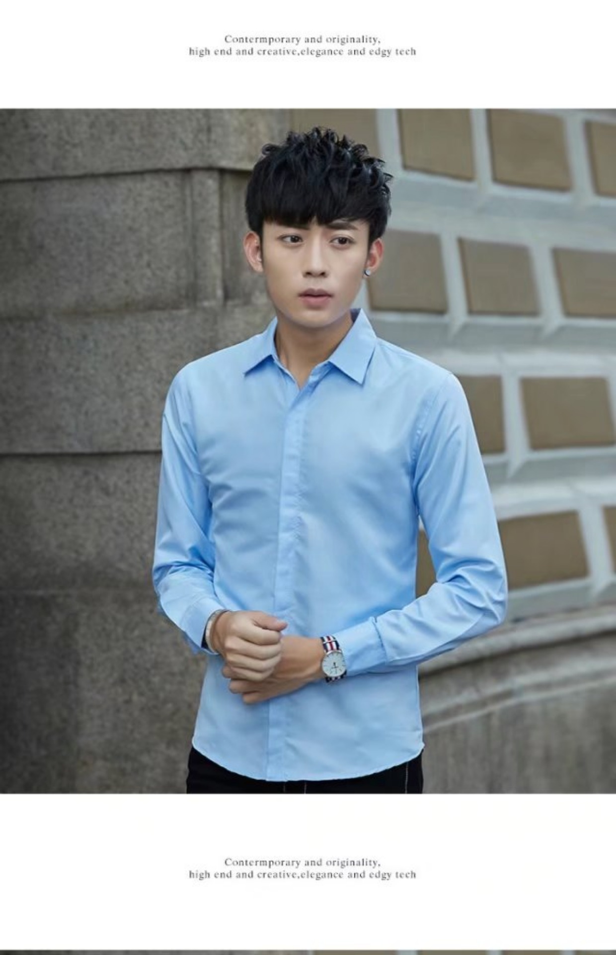 Mùa thu mới áo dài tay nam Phiên bản Hàn Quốc tự canh tác miễn phí hot kinh doanh bình thường xu hướng áo sơ mi nam quần áo thủy triều sơ mi kẻ caro