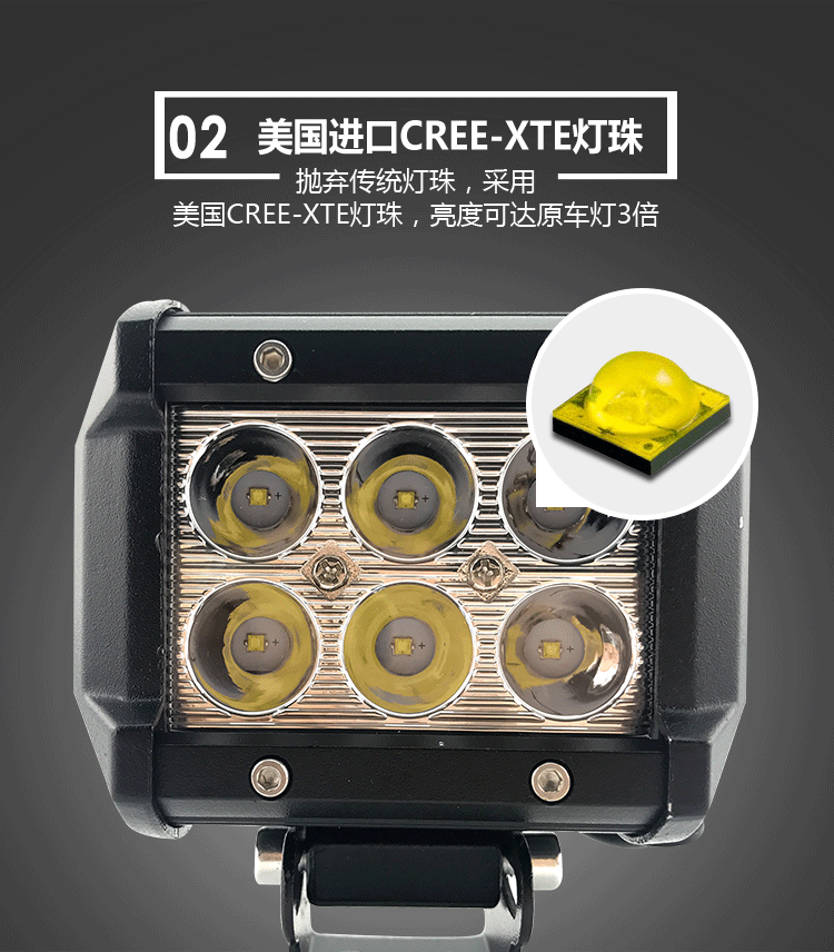 Đèn pha LED xe máy Đèn pha ngoài siêu sáng chói đèn rọi 12V Đèn điện xe máy sửa đổi đèn pha pha đèn xe dream