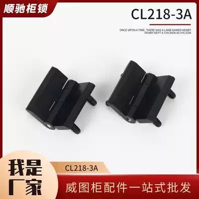 Distribution box hinge Mechanical instrumentation hinge hinge CL218-3A 40*40 with screw hinge