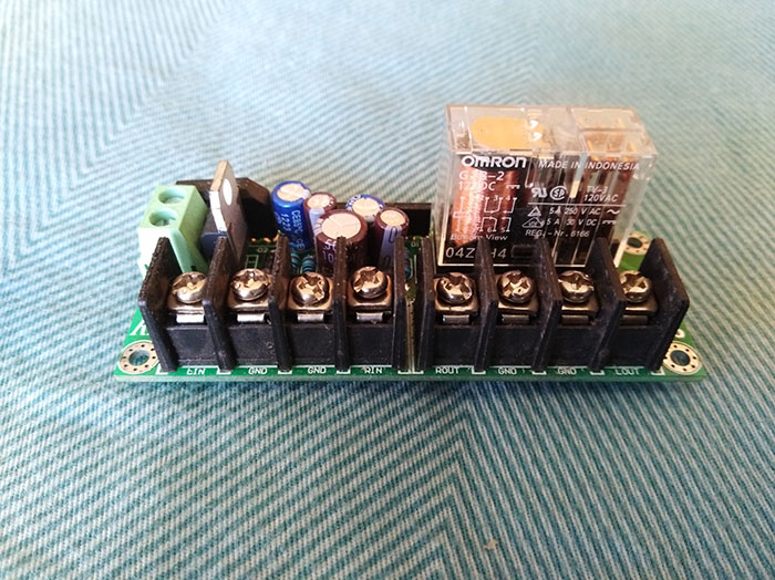 Power Power Horn Protection Panel OMRON Relay