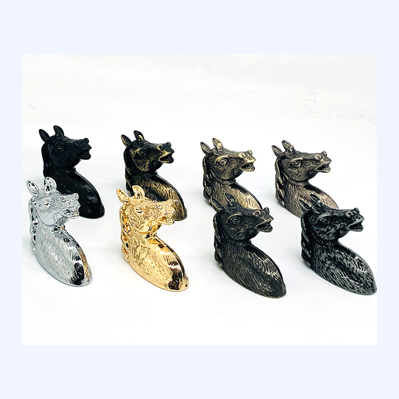 Wardrobe door handle single hole individuality horse head? with car drawer overall cabinet handle handle Eurostyle single-hole hardware