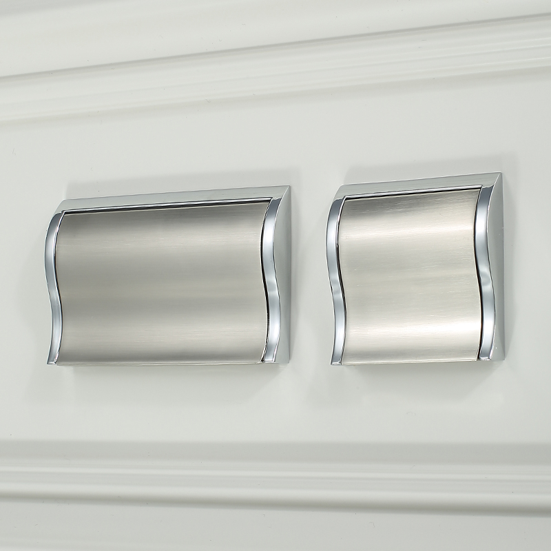 Drawer handle Invisible overall cabinet cabinet door handle flat handle modern minimalist hardware small handle hidden paperback